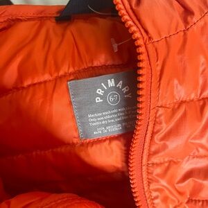 Primary Kids Puffer Jacket Size 6-7